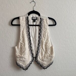 Vintage DKNY Funky Vest Size P